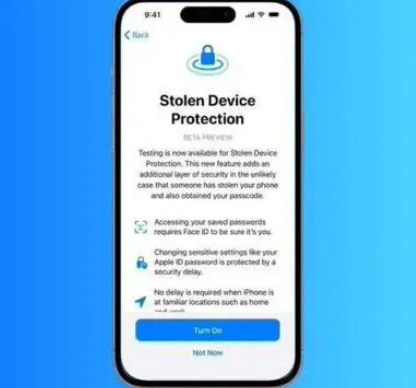 四川苹果授权维修店分享被盗设备保护功能开启方法 